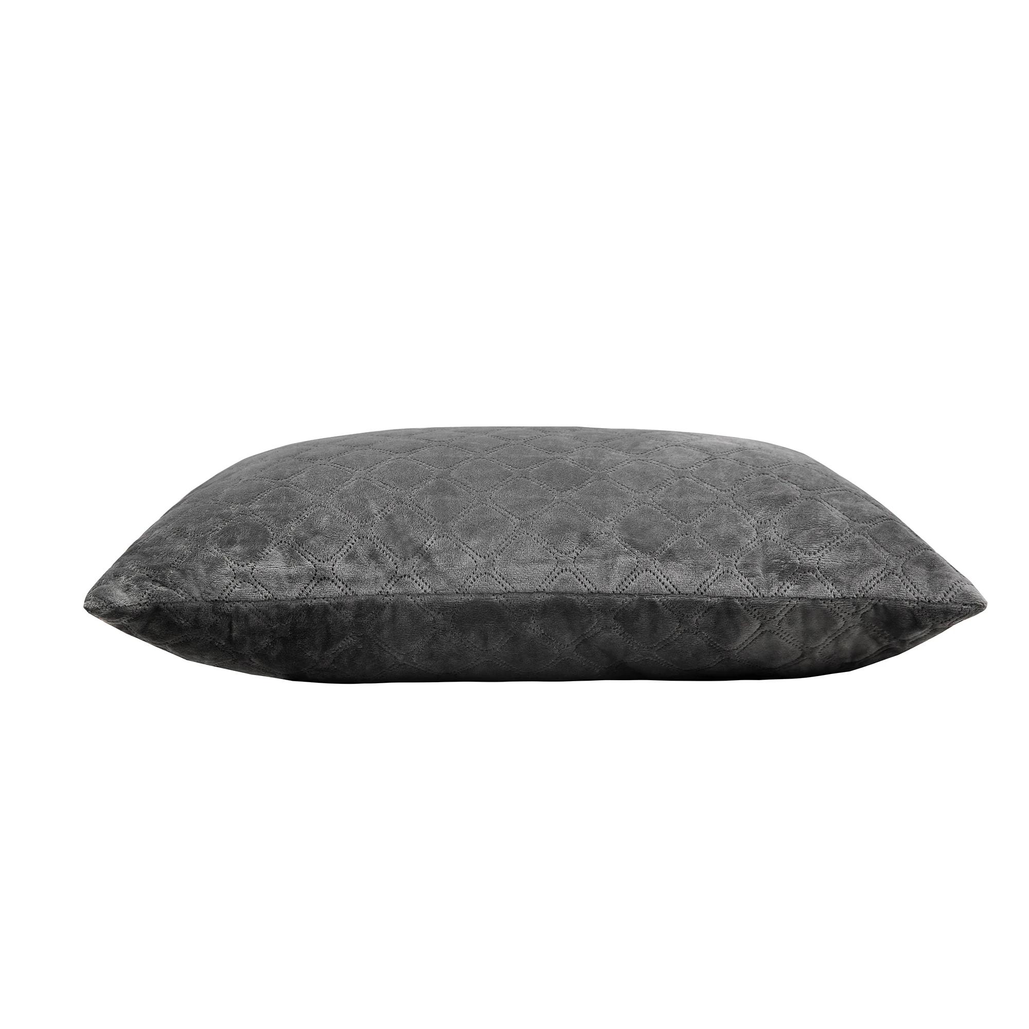 Decorative pillow "VELOUR" Gray