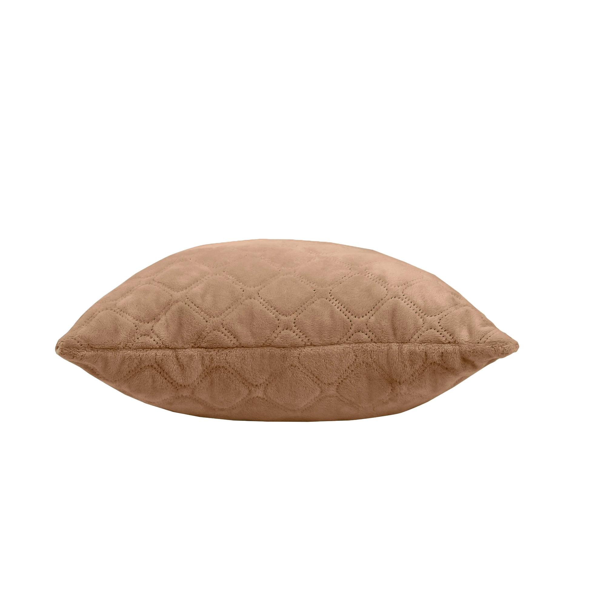 Decorative pillow "VELOUR" Golden beige