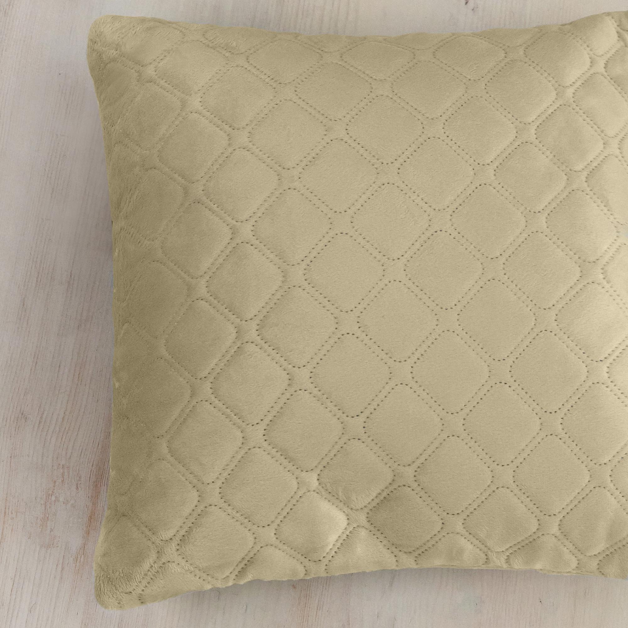 Decorative pillow "VELOUR" Beige, 50x70 - Photo 3