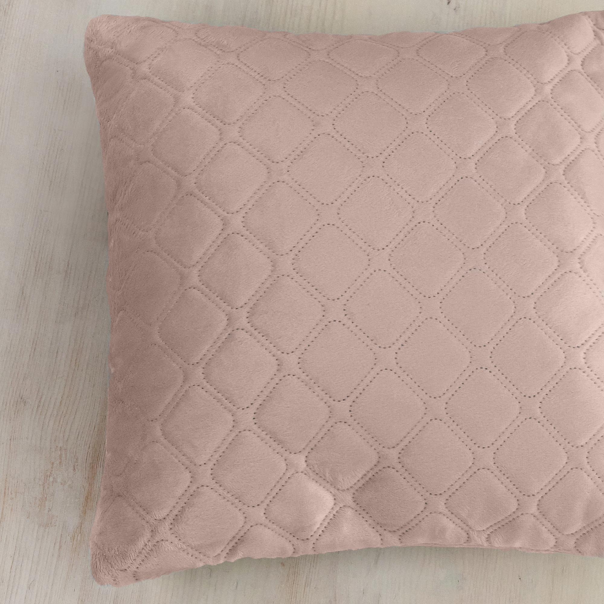 Подушка декоративна "VELOUR" Пудрова, 50x70 - Фото 4