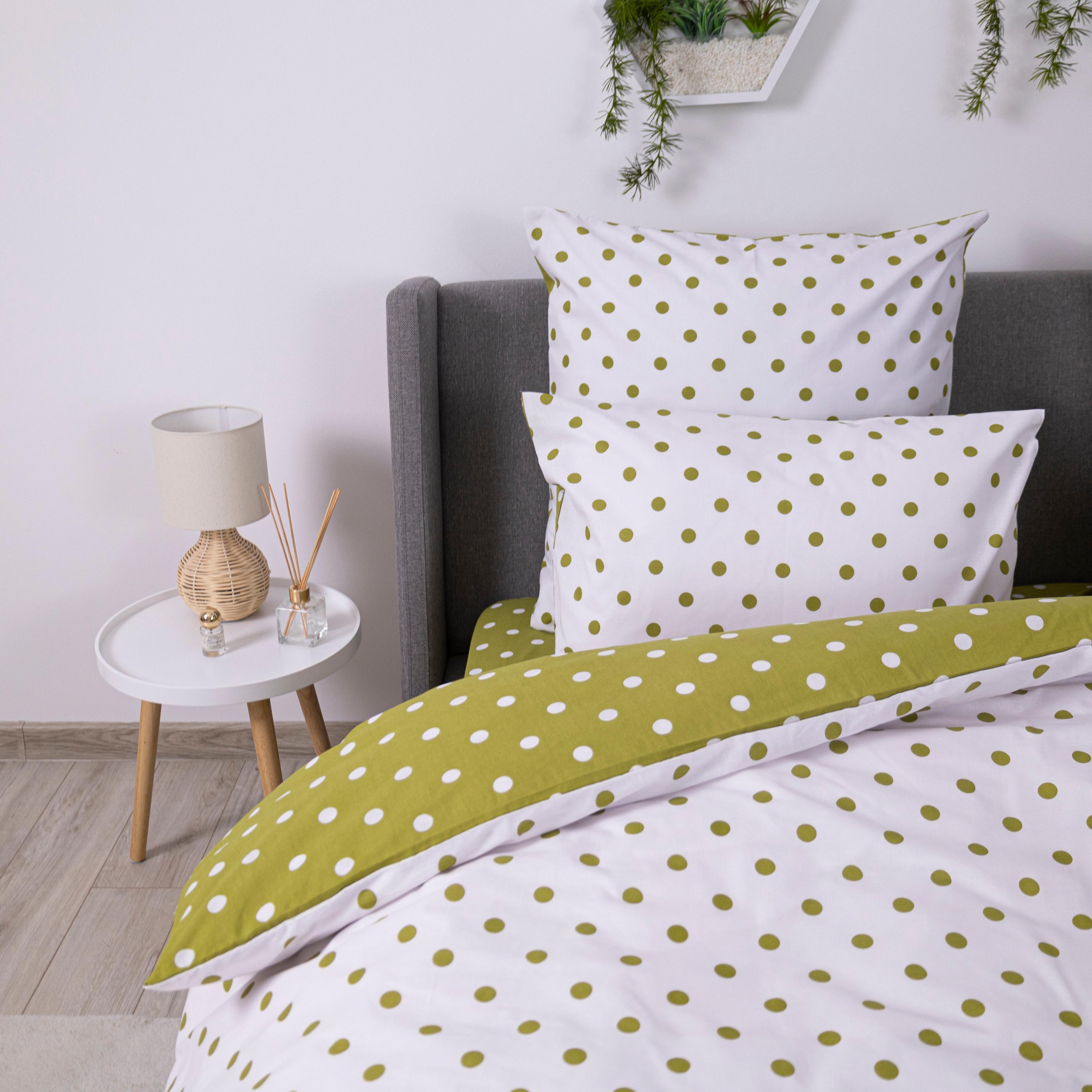 Постельное белье ТЕП "Happy Sleep" Olive Dots, 50x70, полуторное - Фото 5