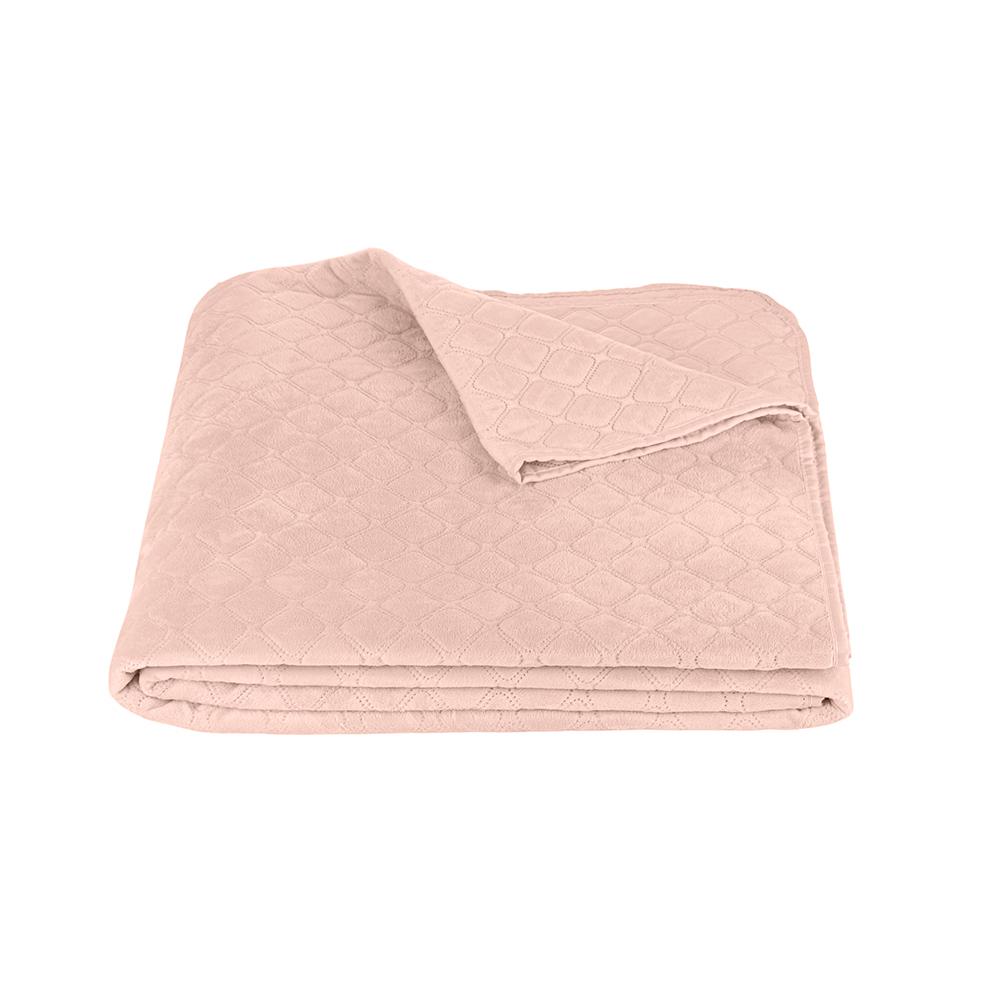 Bed Covers TEP "VELOUR" Powder/Rhombus straight, 220x240 - Photo 8