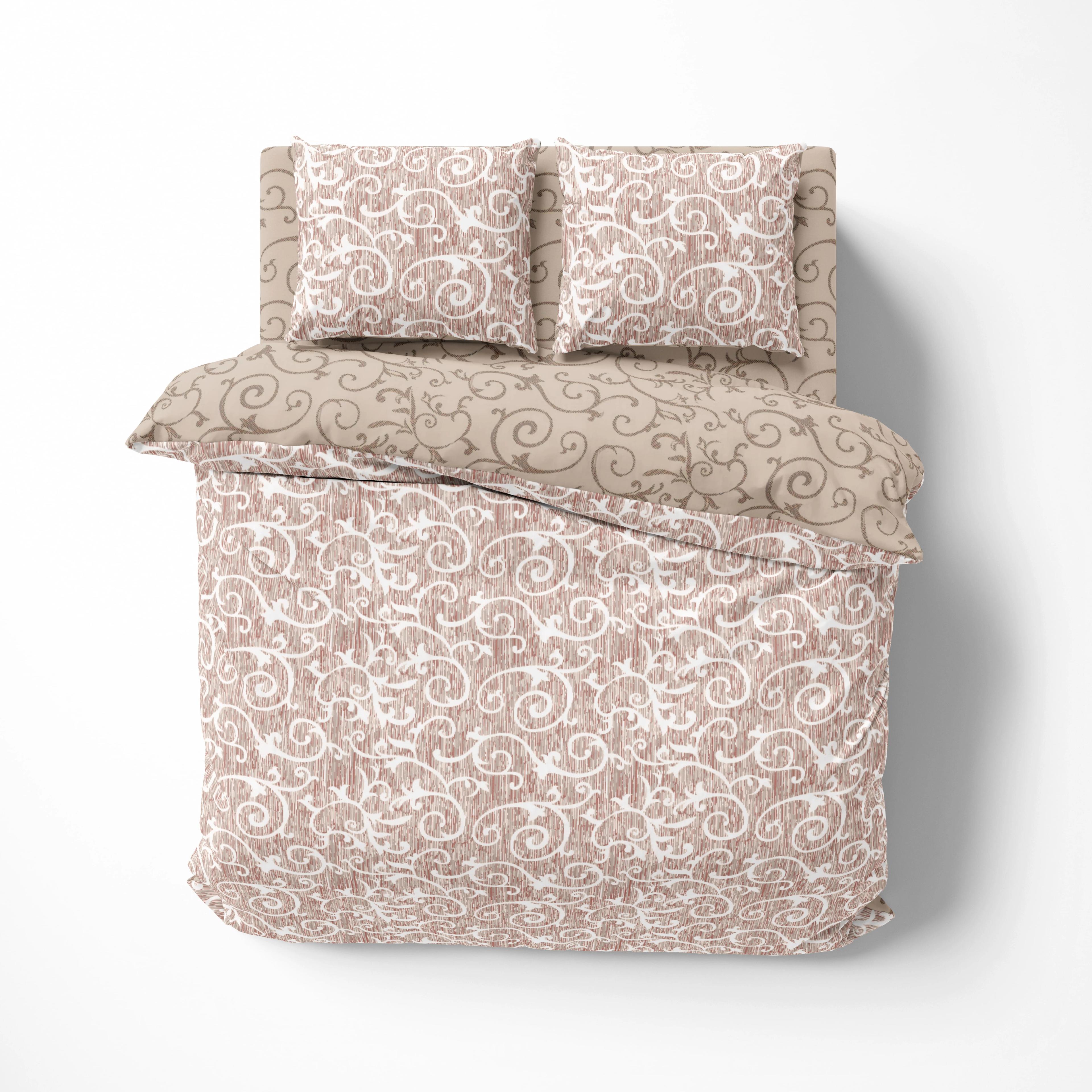 Постельное белье ТЕП "Soft dreams" Beige and White, 70х70
