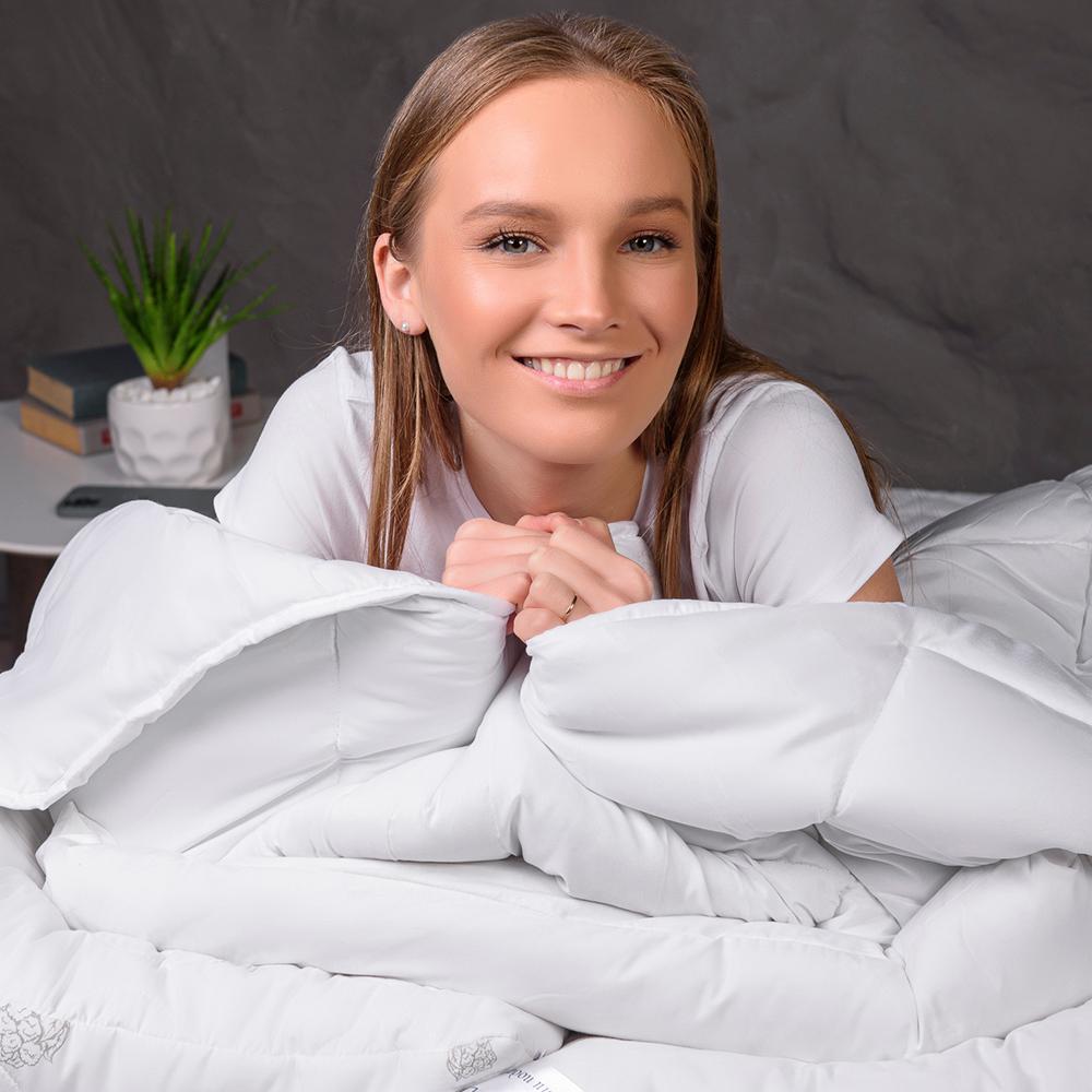 Quilt FRIENDLY "WHITE COMFORT" (350g/m2), 172x205 - Photo 6