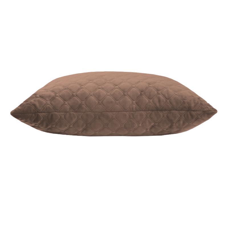 Подушка декоративна "VELOUR" Коричнева, 50x70 - Фото 6