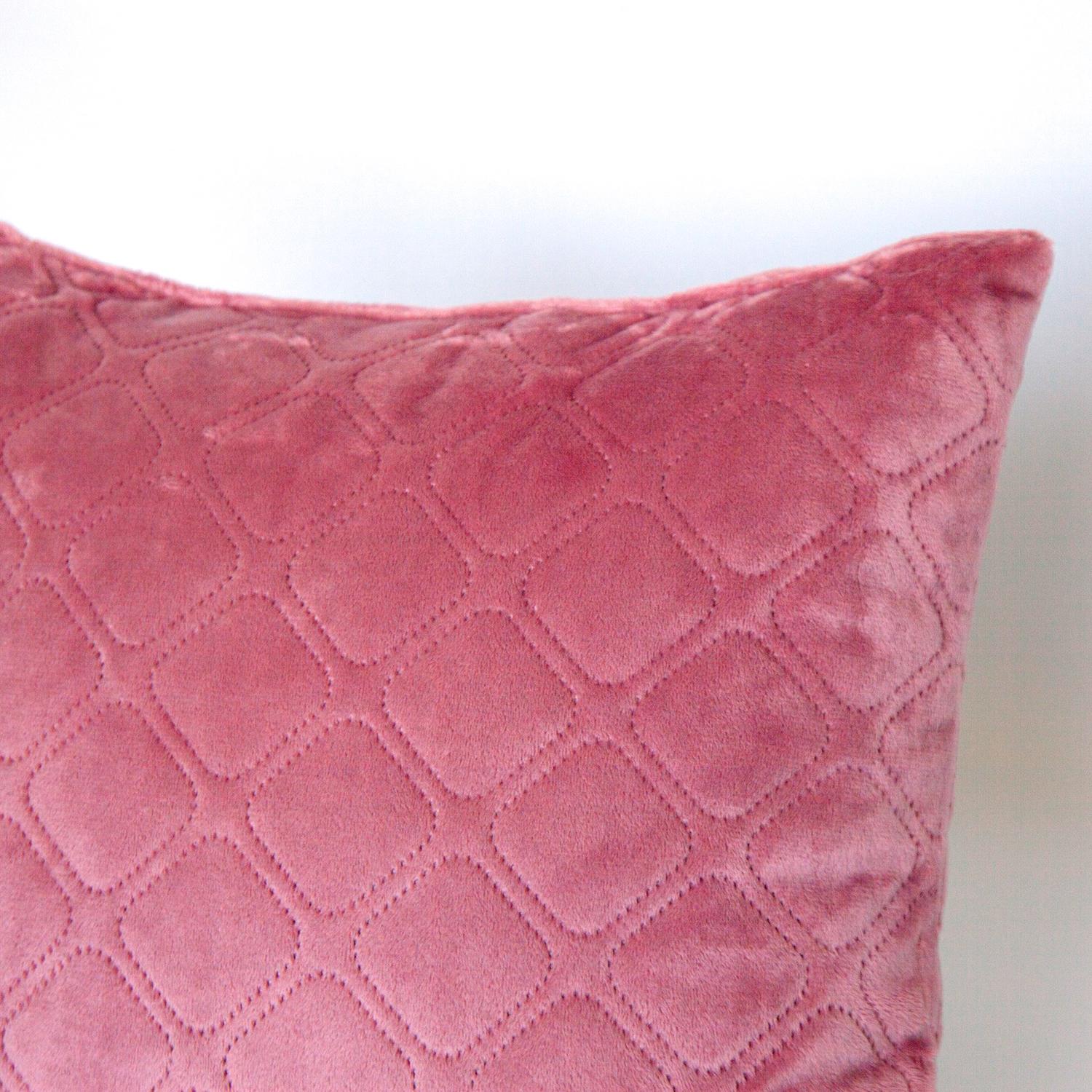 Подушка декоративна "VELOUR" Mesa rose, 50x70 - Фото 5