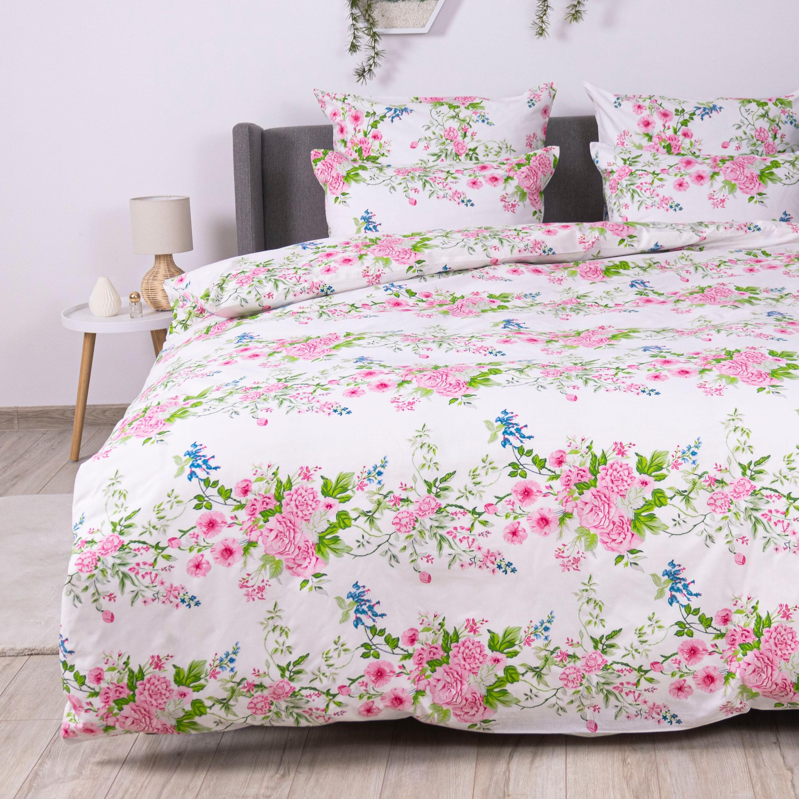 Постельное белье ТЕП "Soft dreams" Floral Dream, 70x70, двуспальное - Фото 4