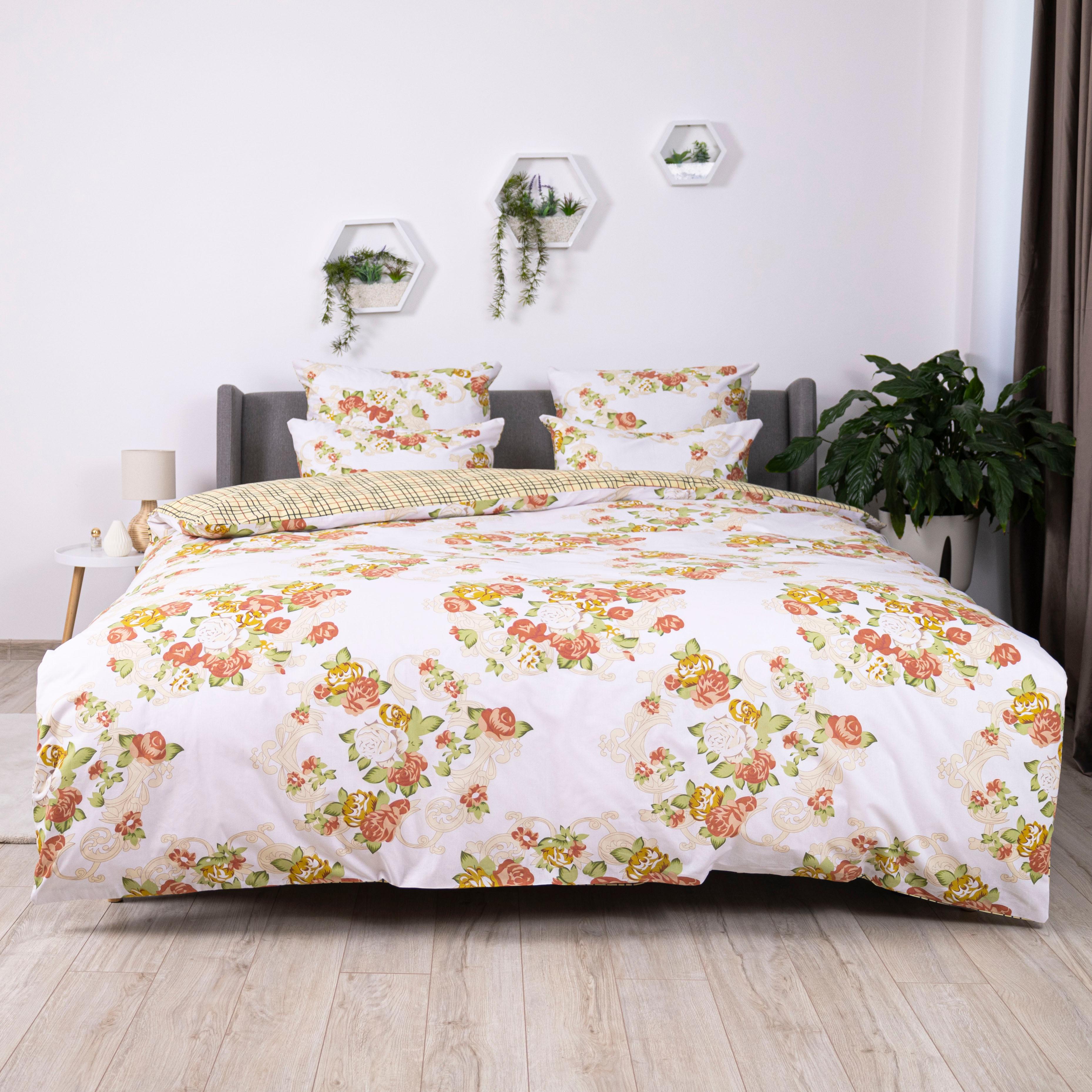Постельное белье ТЕП "Soft dreams" Flower Road, 70x70, евро - Фото 2