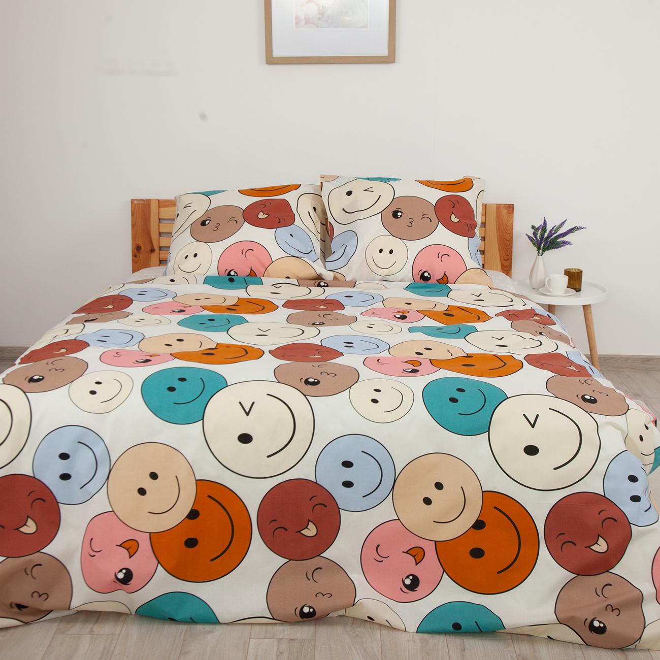 Постельное белье ТЕП "Happy Sleep Duo" Emojical, евро - Фото 2