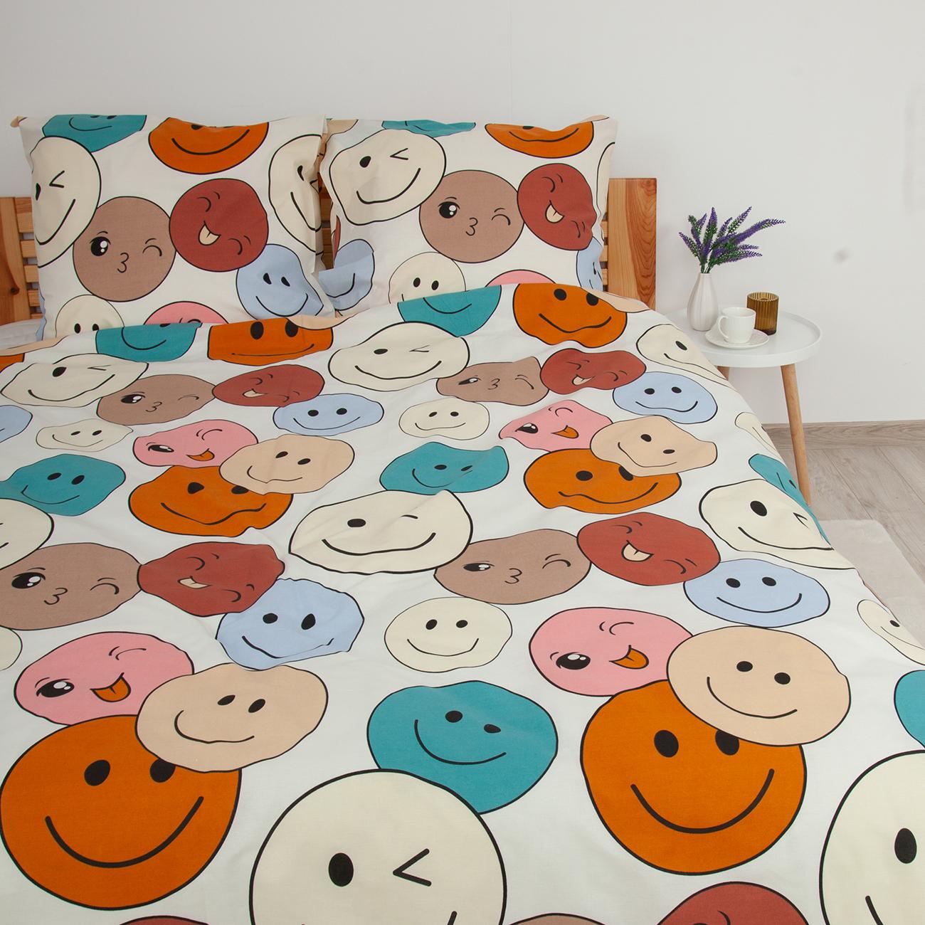 Постельное белье ТЕП "Happy Sleep Duo" Emojical, евро - Фото 4
