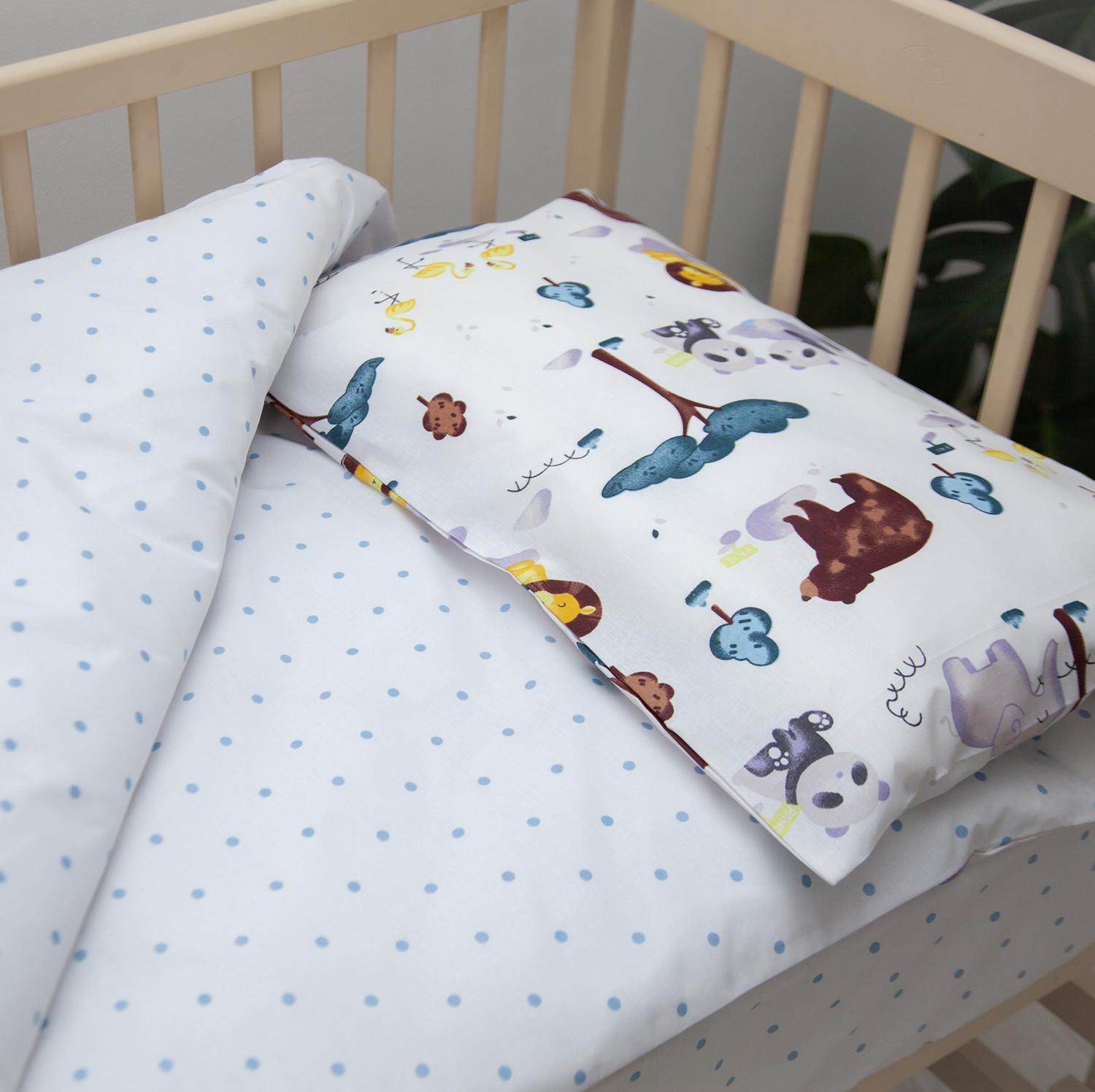 Bedding Sets "TEPIK" age: 1-3 years Zoopark, baby - Photo 4