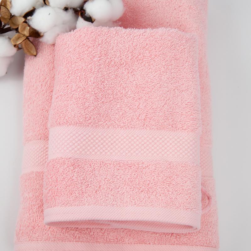 Towel "Honey" (470 g/m2) Pink, 50x90 - Photo 4