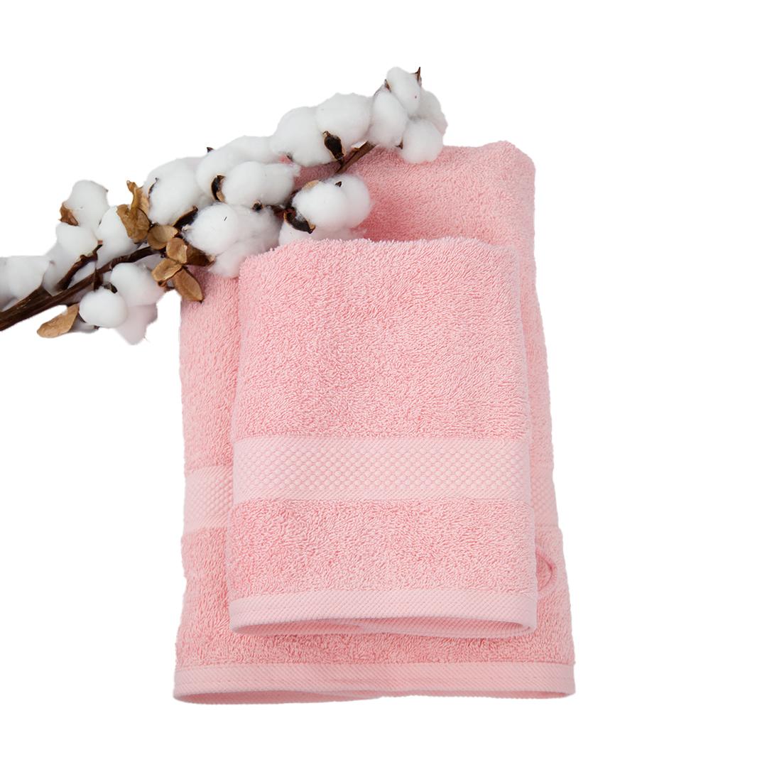 Towel "Honey" (470 g/m2) Pink, 50x90 - Photo 2