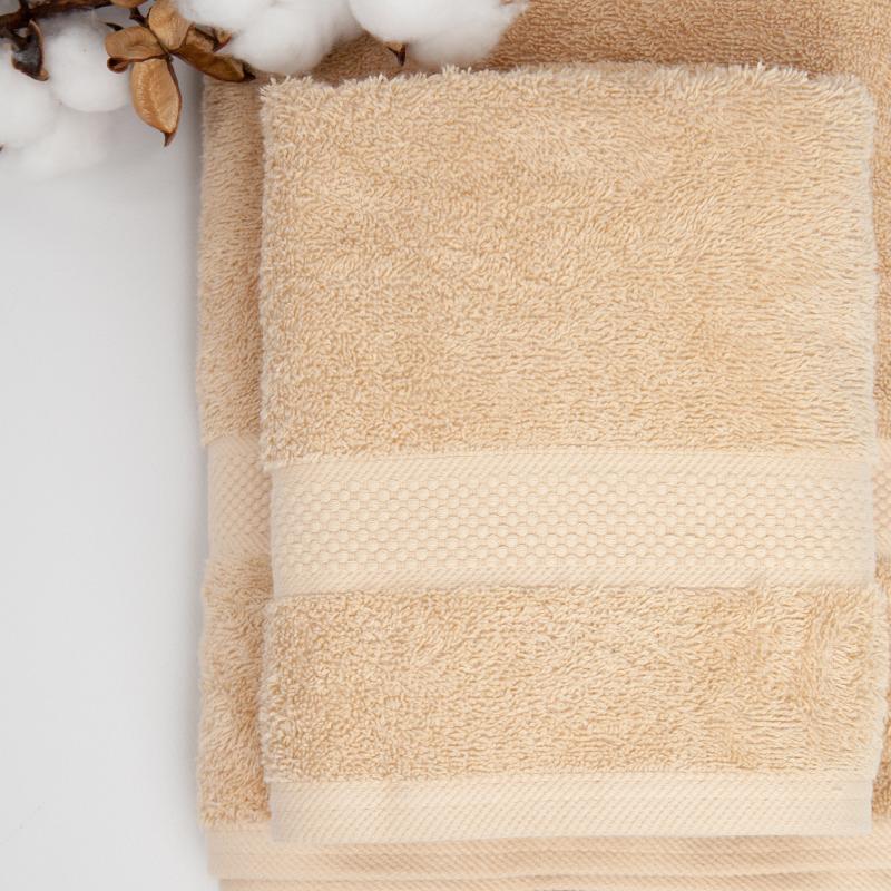 Towel "Honey" (470 g/m2) Beige, 70x140 - Photo 5