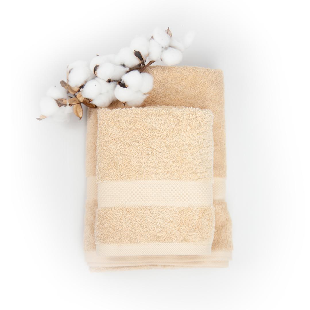 Towel "Honey" (470 g/m2) Beige, 70x140 - Photo 2