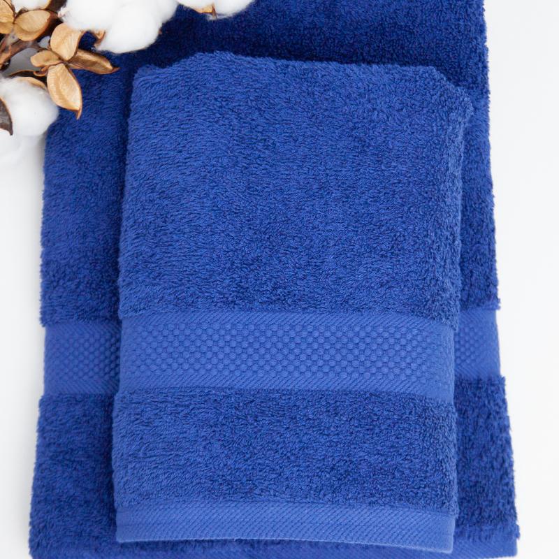 Towel "Honey" (470 g/m2) Navy, 70x140 - Photo 4