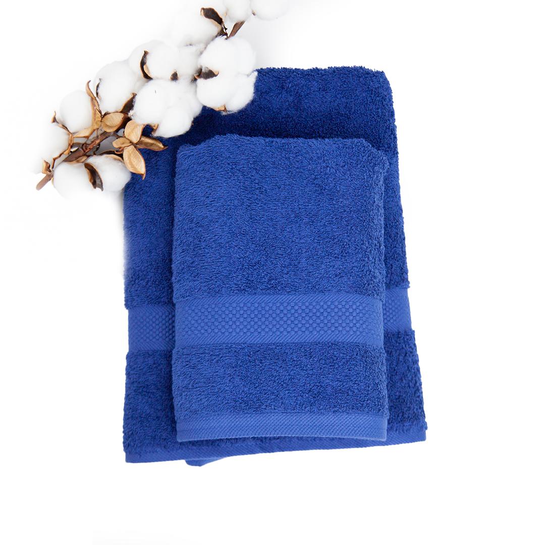 Towel "Honey" (470 g/m2) Navy, 70x140 - Photo 2