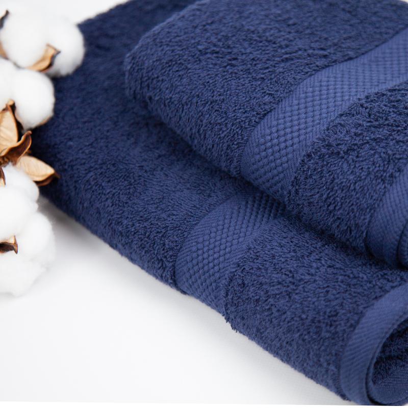 Рушник "Honey" (470 г/м2) Dark Blue, 50x90 - Фото 3