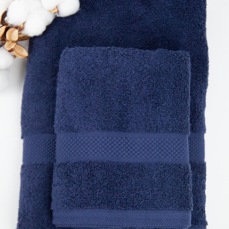 Рушник "Honey" (470 г/м2) Dark Blue, 50x90 - Фото 4