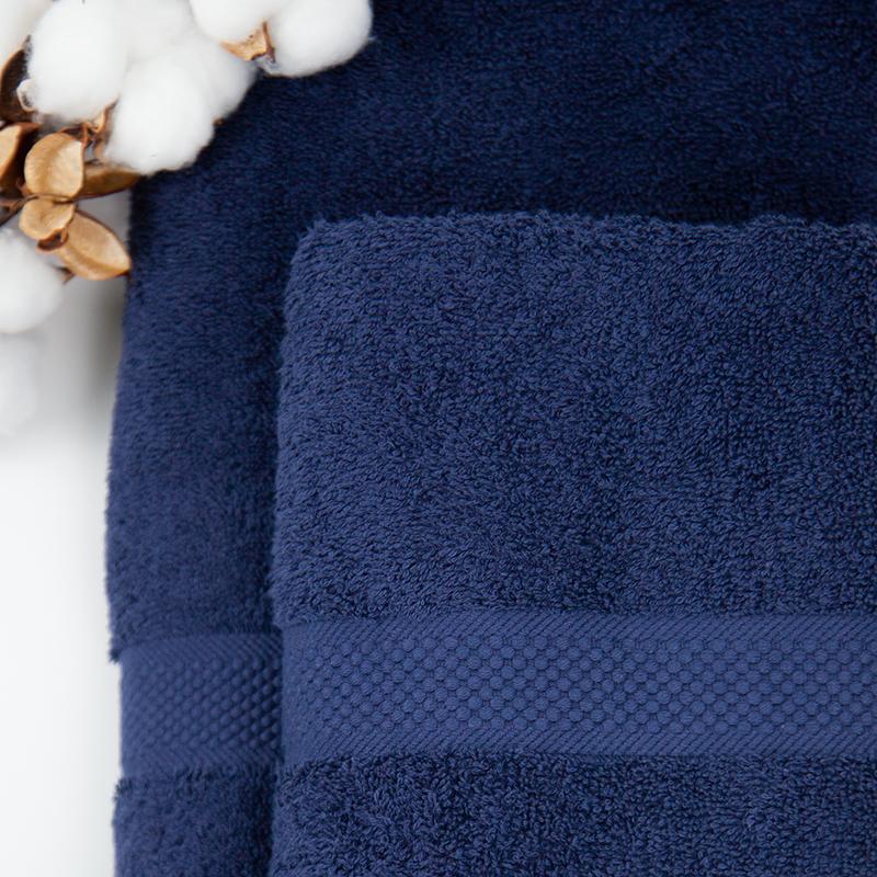 Рушник "Honey" (470 г/м2) Dark Blue, 50x90 - Фото 6