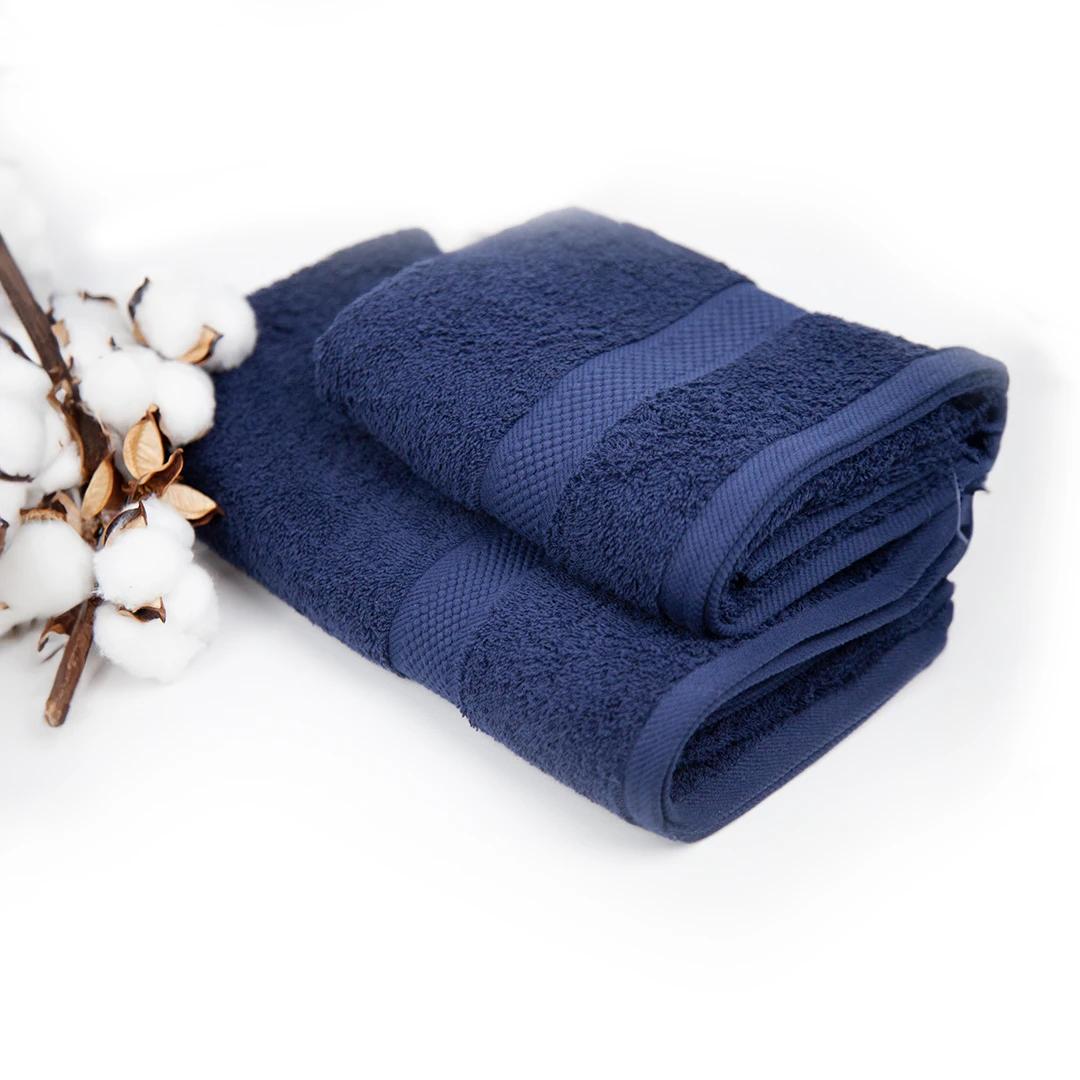 Towel "Honey" (470 g/m2) Dark Blue