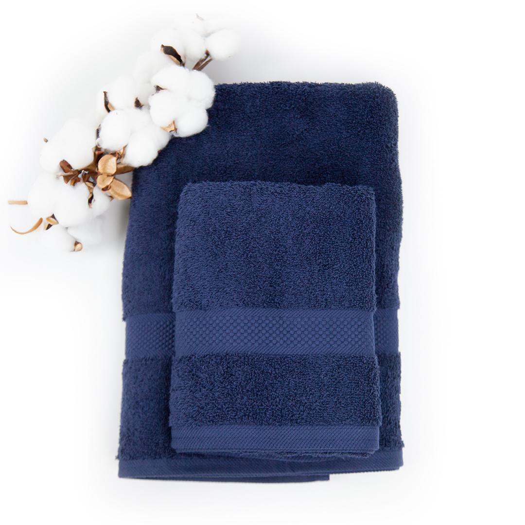 Рушник "Honey" (470 г/м2) Dark Blue, 50x90 - Фото 2