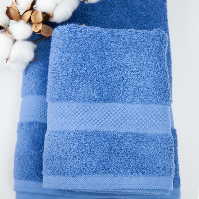 Рушник "Honey" (470 г/м2) Blue, 50x90 - Фото 4
