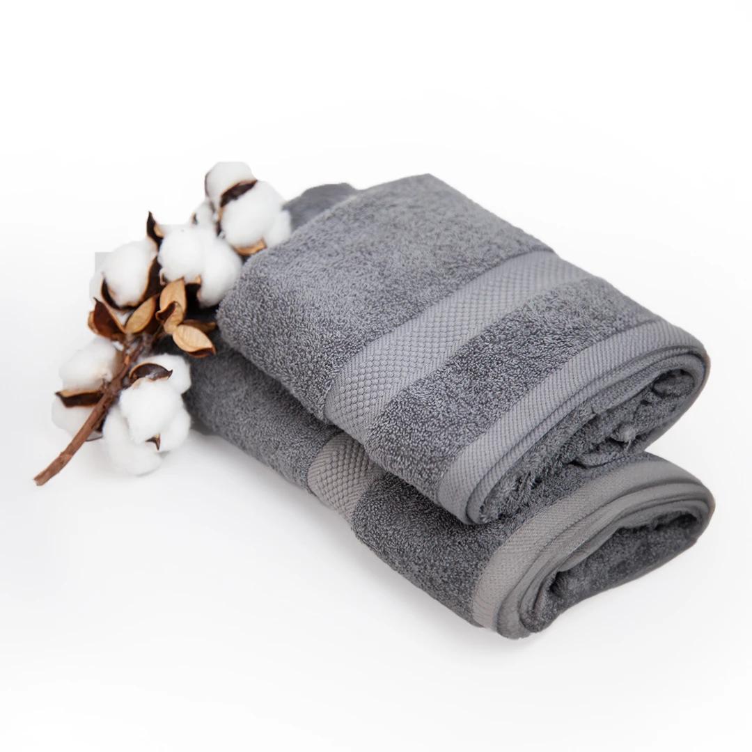 Towel "Honey" (470 g/m2) Stone Gray