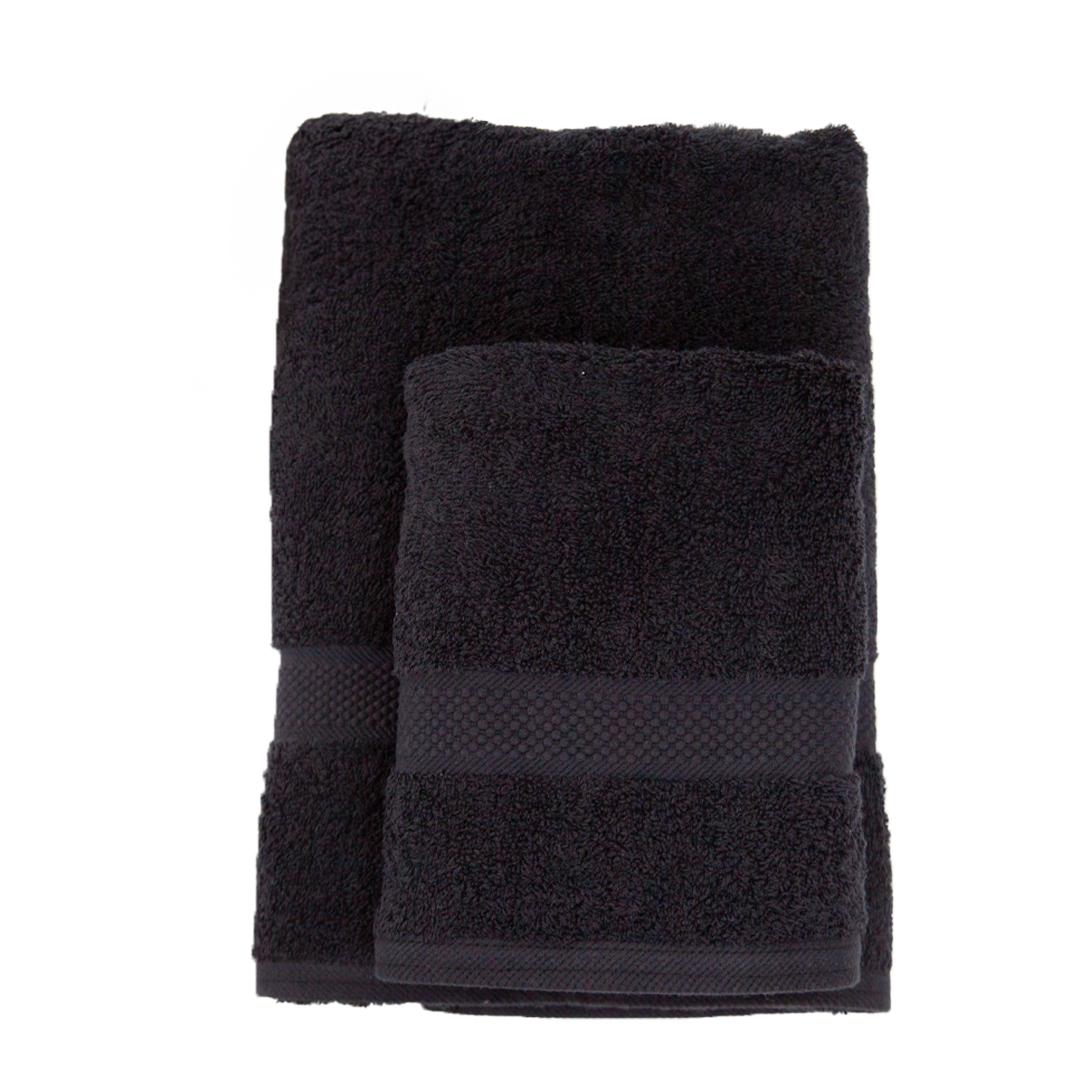 Towel "Honey" (470 g/m2) Black, 50x90 - Photo 2