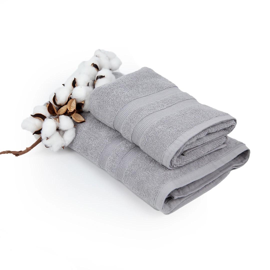 Towel "Tender Touch" (500 g/m2) Silver