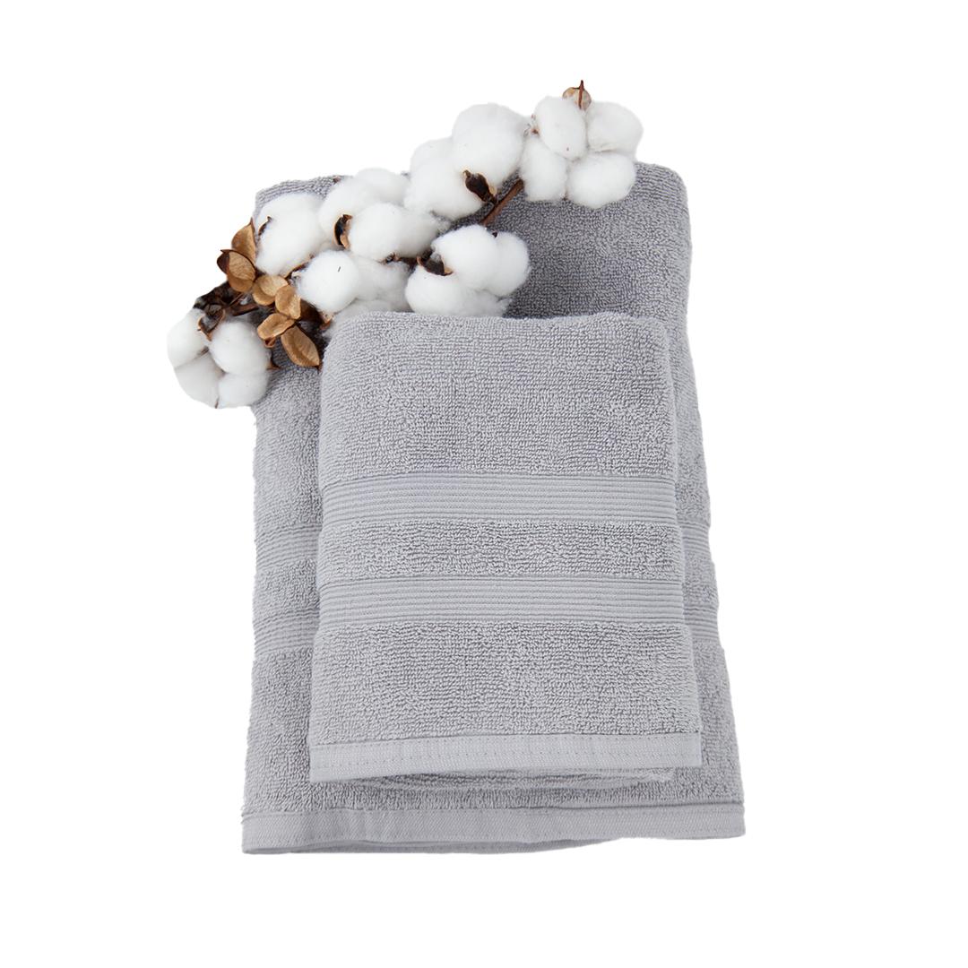 Towel "Tender Touch" (500 g/m2) Silver, 50x90 - Photo 2