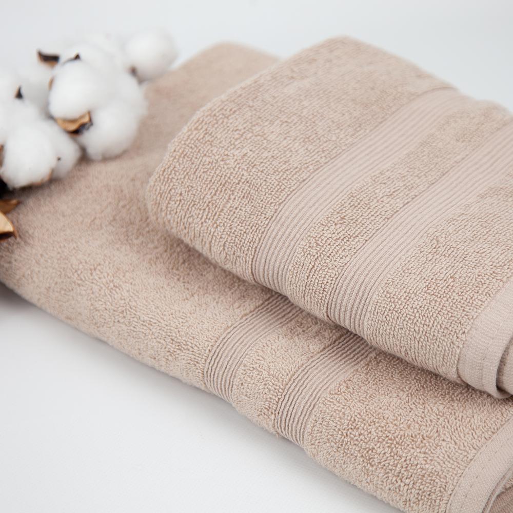 Towel "Tender Touch" (500 g/m2) Latte, 70x140 - Photo 3