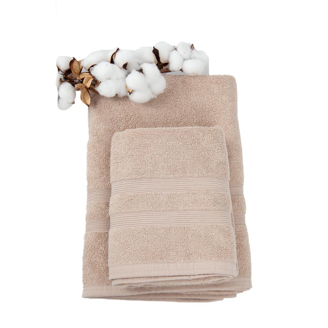 Towel "Tender Touch" (500 g/m2) Latte, 70x140 - Photo 2