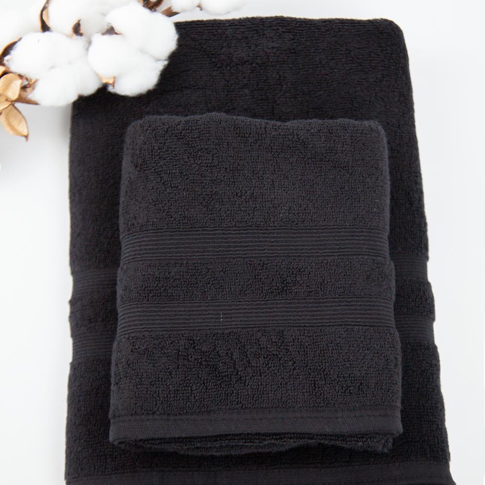 Рушник "Tender Touch" (500 г/м2) Black, 50x90 - Фото 4