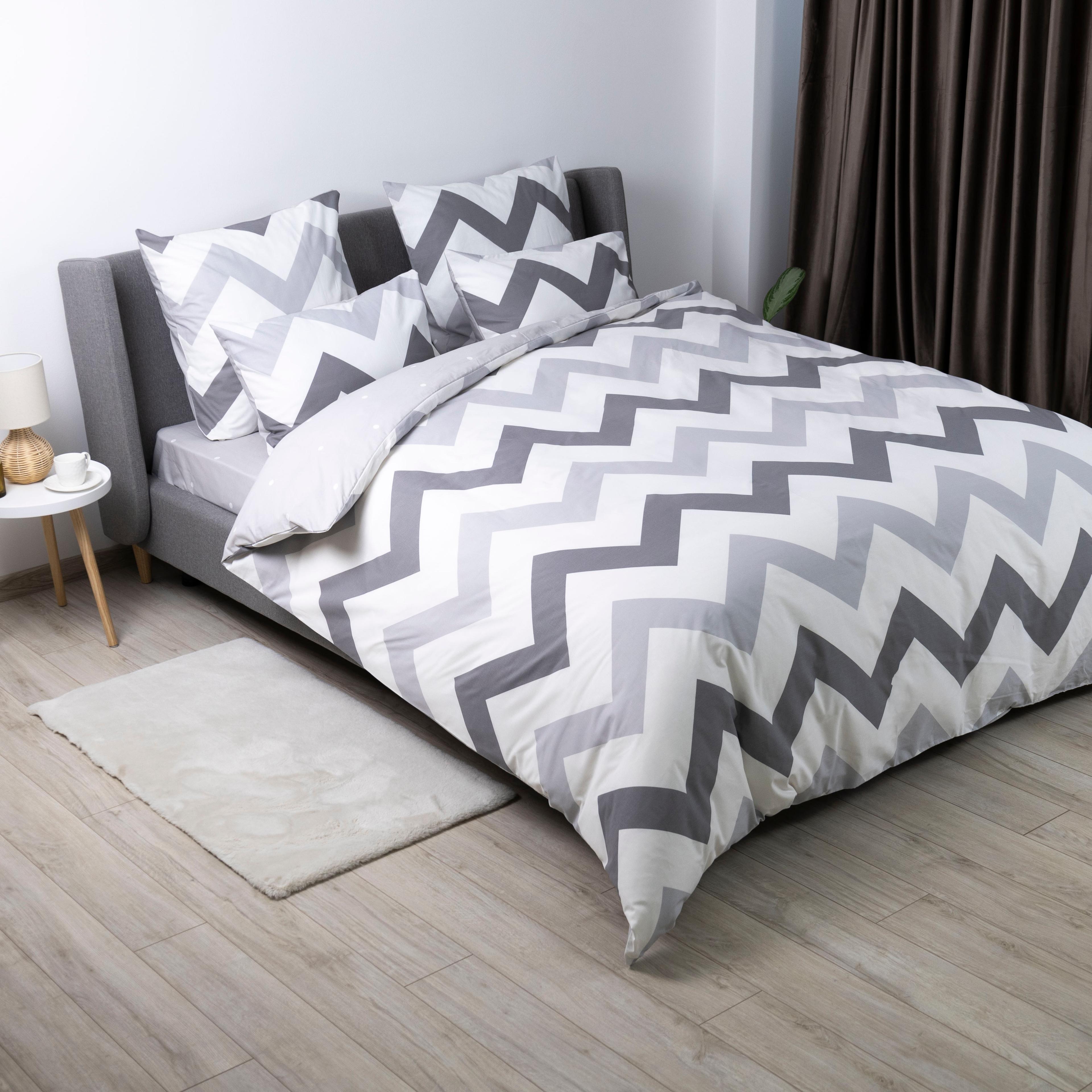 Постельное белье ТЕП "Happy Sleep" Зигзаг, 50x70, полуторное - Фото 3