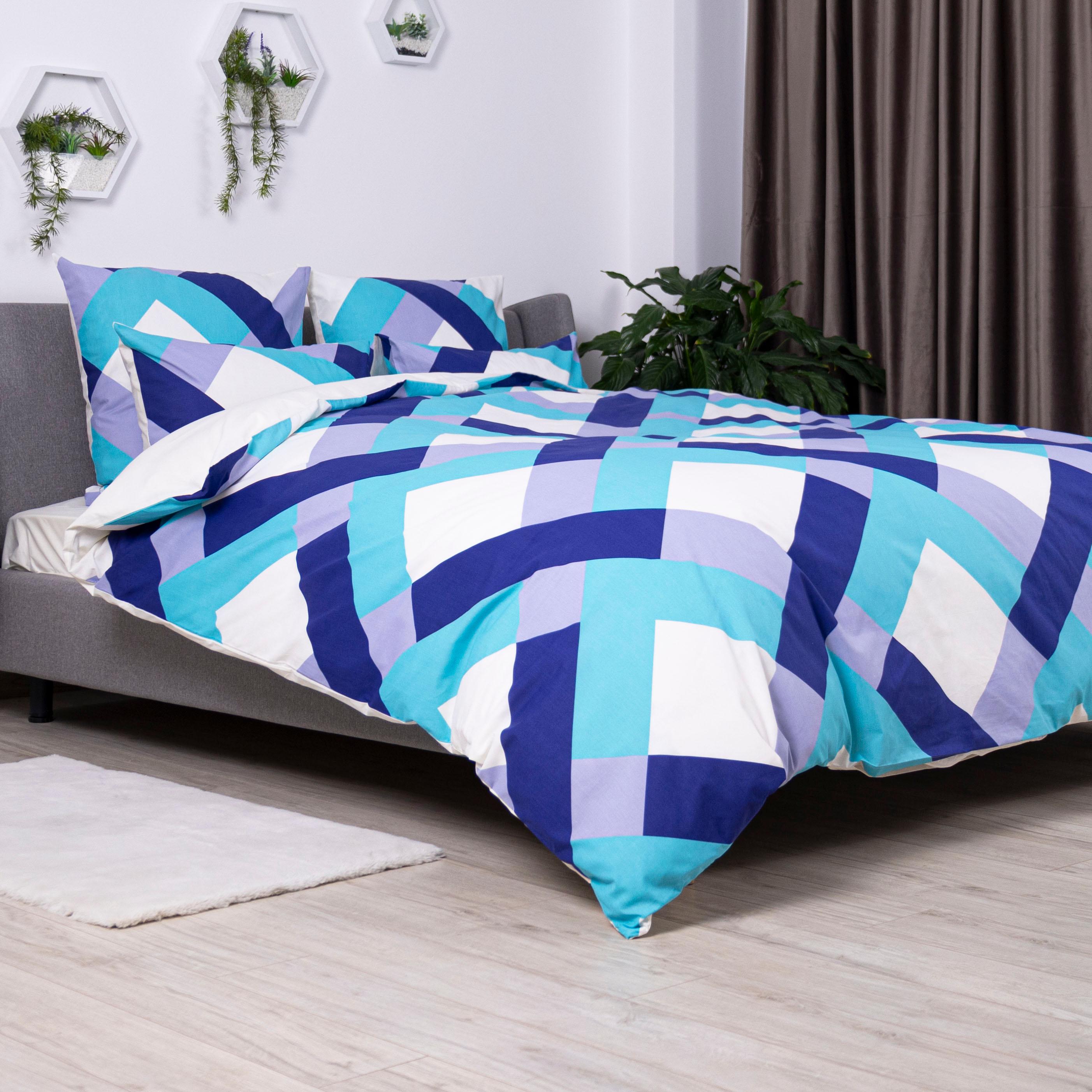 Постельное белье ТЕП "Soft dreams" Волны Гармонии, 70x70, полуторное - Фото 4