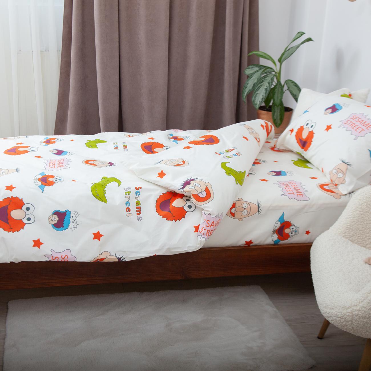 Постельное белье ТЕП "Soft dreams" Сезам Стрит, 50x70, подростковая - Фото 6
