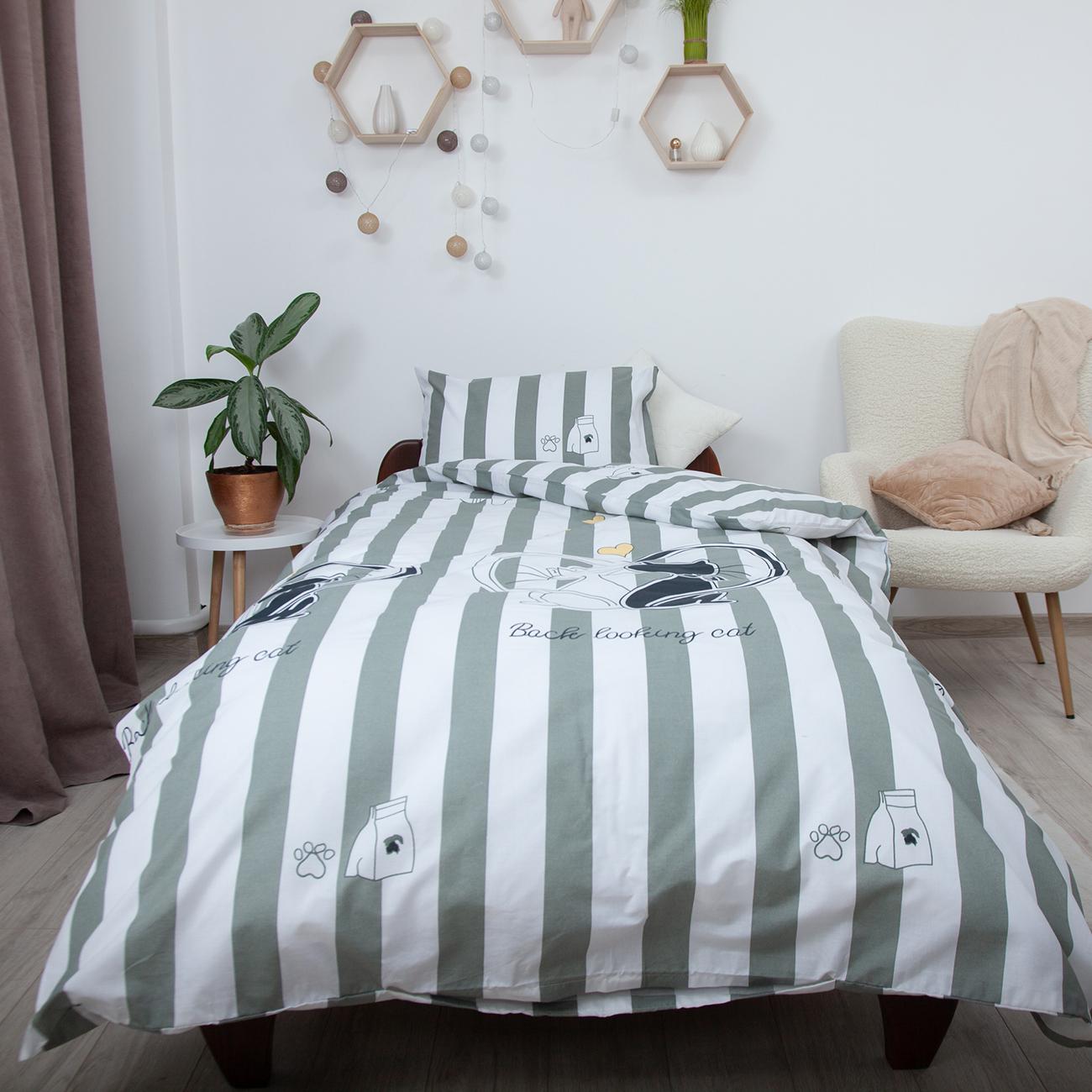 Постельное белье ТЕП "Soft dreams" Кошачьи легенды, 50x70, подростковая - Фото 7