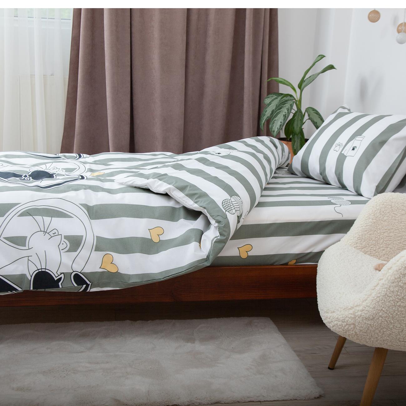 Постельное белье ТЕП "Soft dreams" Кошачьи легенды, 50x70, подростковая - Фото 6