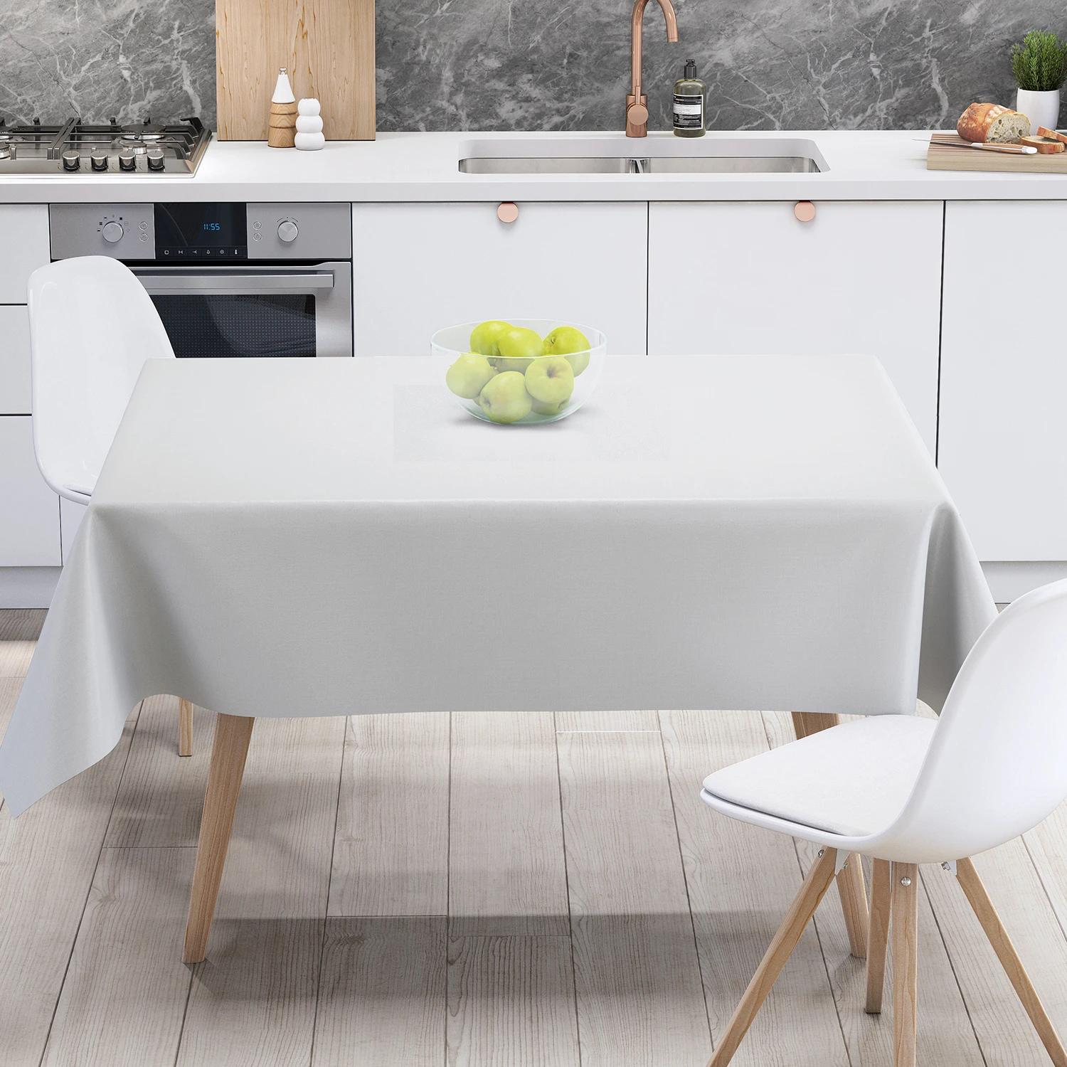 Tablecloth "Aquastop" water repellent Snowy