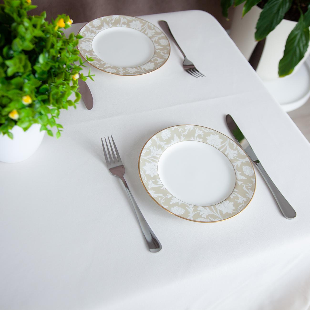 Tablecloth "Aquastop" water repellent Snowy, 150x220 - Photo 5